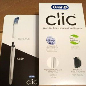 Oral B Clic Finest Manual Toothbrush